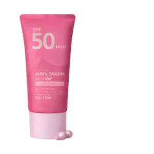 Japan Sakura Sunscreen SPF 50 ১ পিচ
