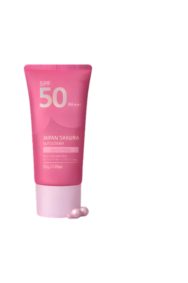 Japan Sakura Sunscreen SPF 50 ১ পিচ